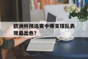 米兰体育中国官网-欧洲杯预选赛中哪支球队表现最出色？